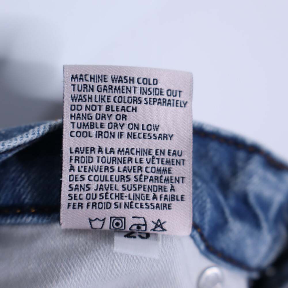 REVICE Frontrunner High Rise Jeans NWT Light Wash Blue Button Fly Women's 25 - Picture 10 of 10